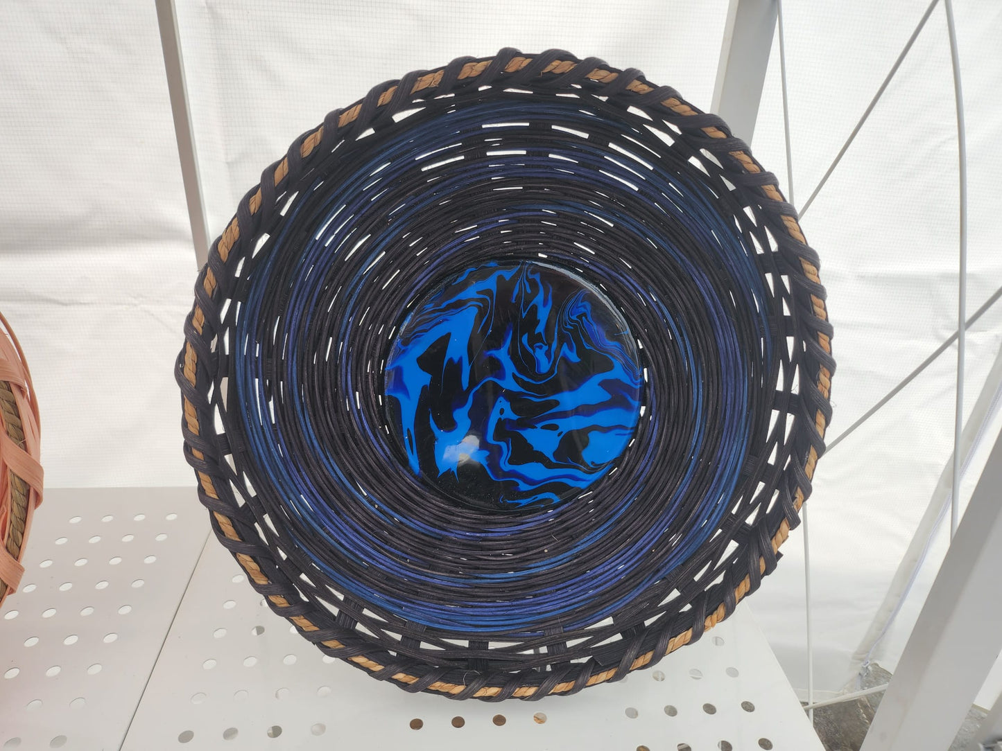 Basket with Acrylic Base