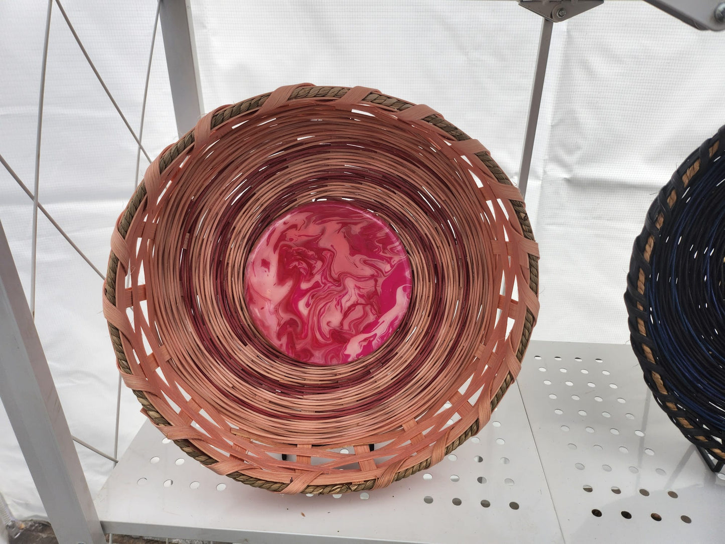 Basket with Acrylic Base