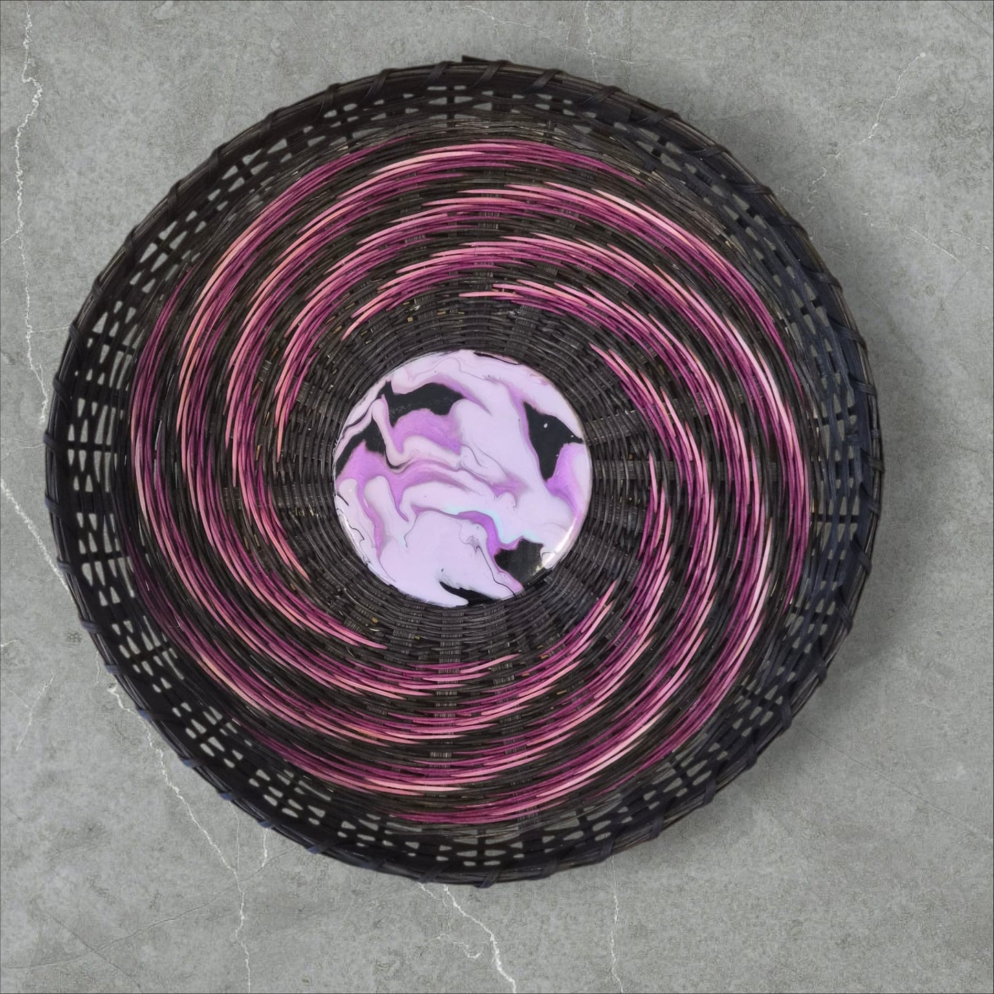 Basket with Acrylic Base