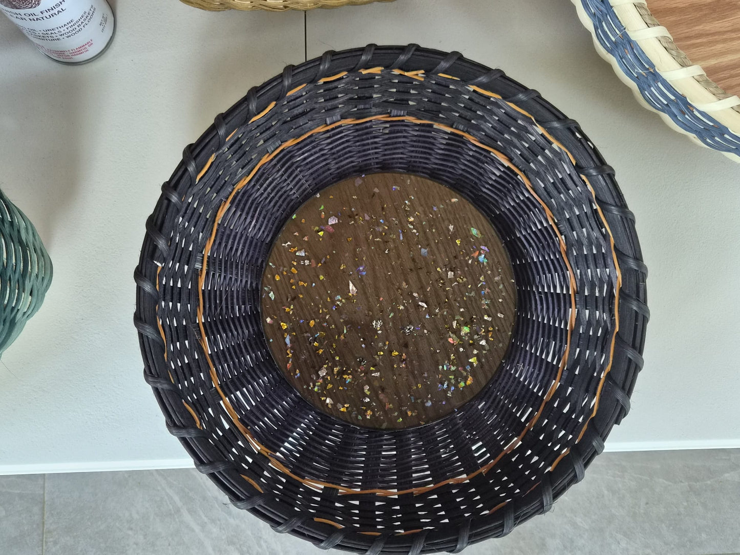 Resin-Acrylic Bases Baskets