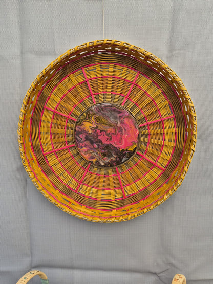 Basket with Acrylic Base