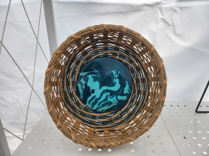 Basket with Acrylic Base