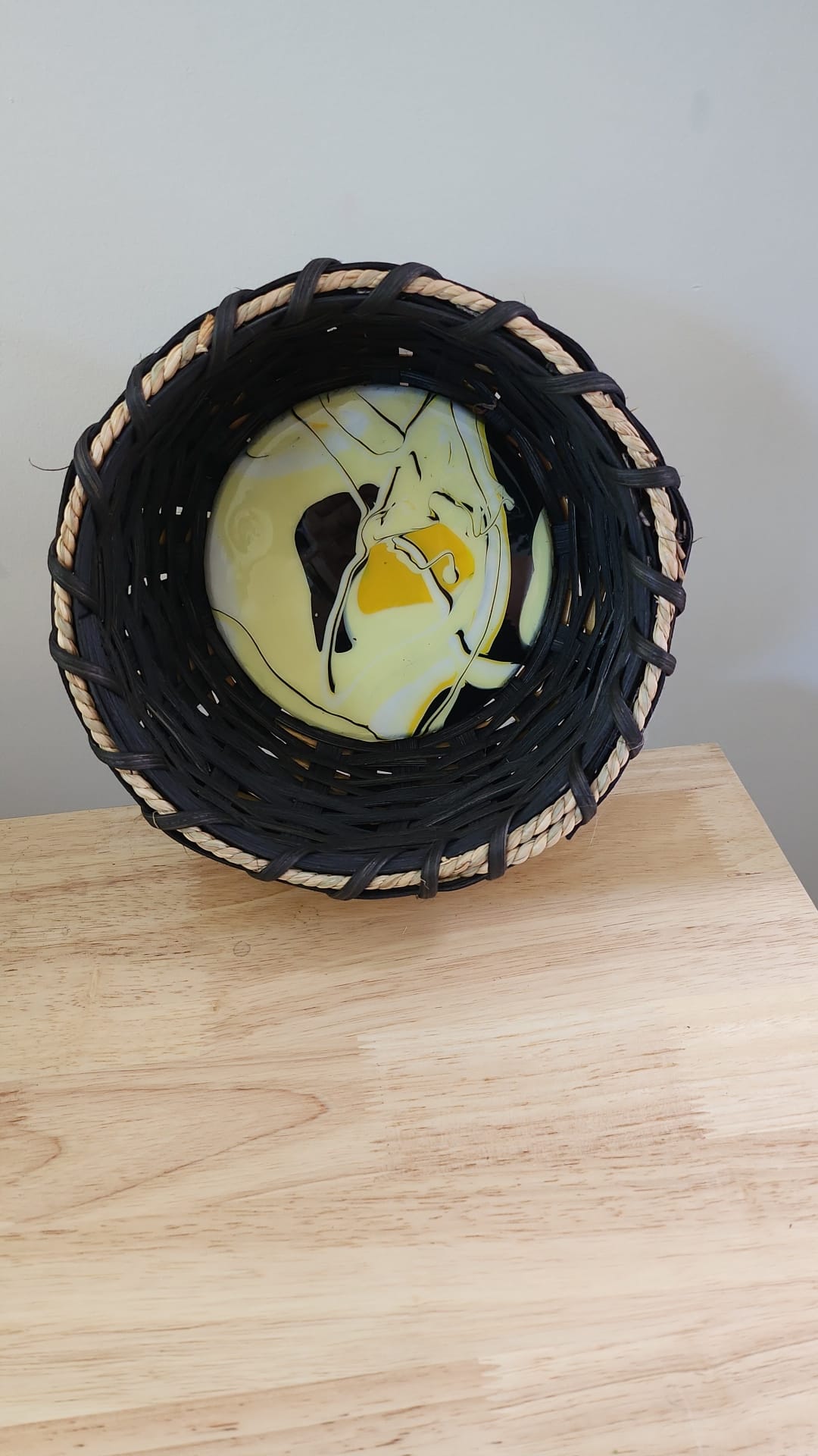 Basket with Acrylic Base