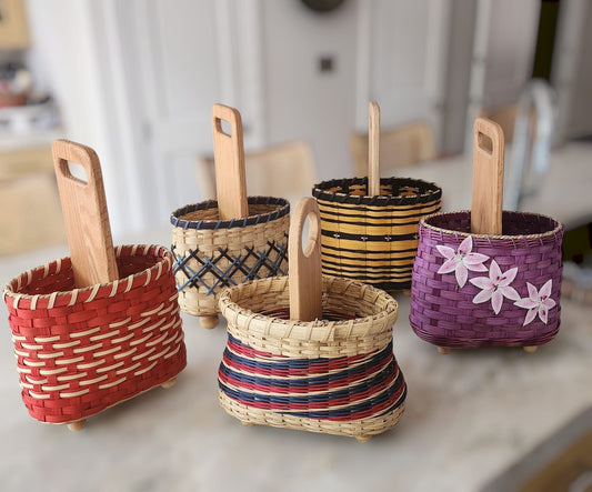 Wine Basket with Removable Handle
