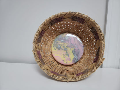 Basket with Acrylic Base