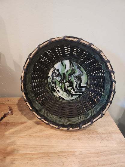 Basket with Acrylic Base