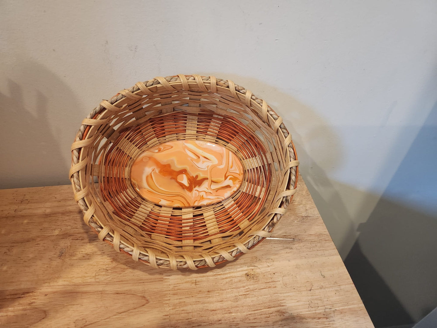 Basket with Acrylic Base