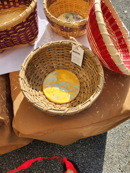 Basket with Acrylic Base