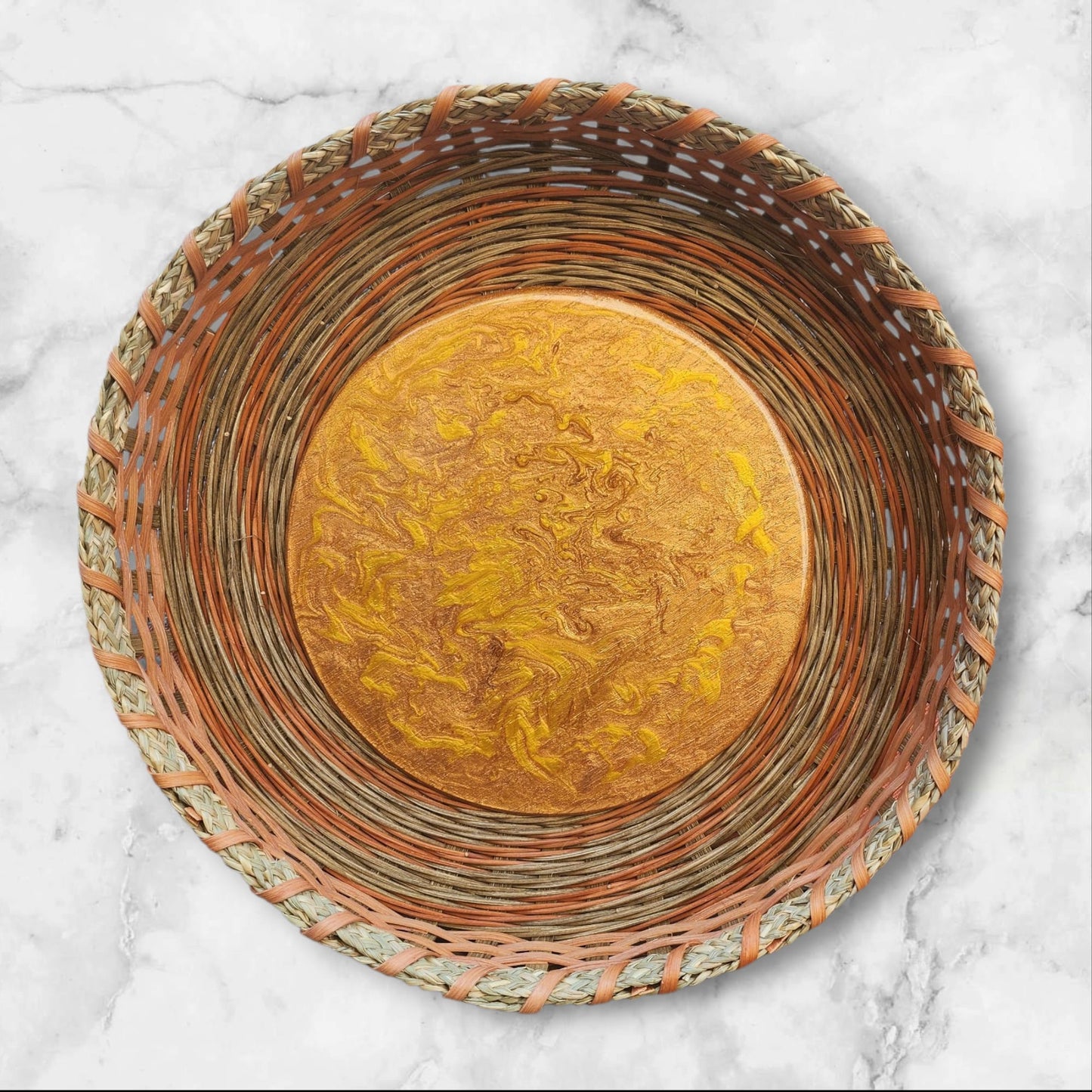 Basket with Acrylic Base