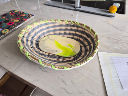 Basket with Acrylic Base