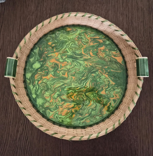 Resin-Acrylic Bases Baskets