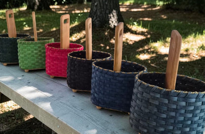 Wine Basket with Removable Handle