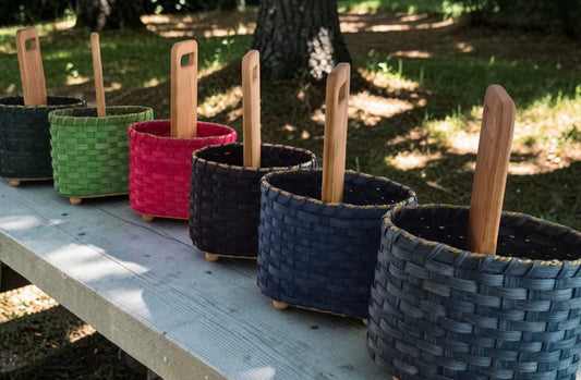 Wine Basket with Removable Handle
